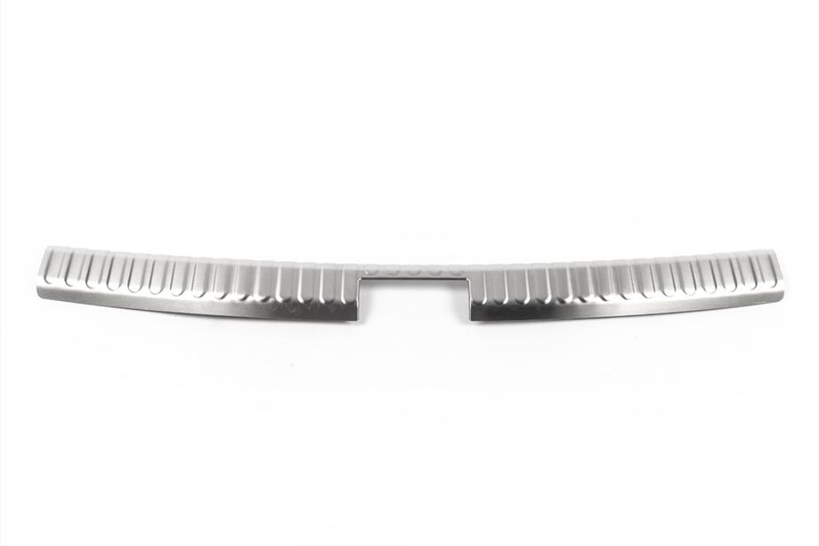 Volkswagen Tiguan 2007-2016 Rear bumper sill protector OmsaLine stainless steel Photo 2