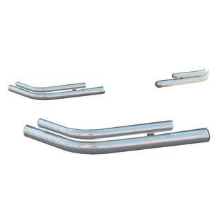 Rear double corner bars AK003-double (2 pcs, stainless steel) Nissan Pathfinder R51 2005-2014