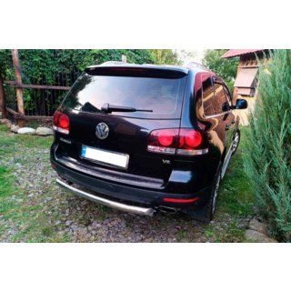 Rear Guard AK002 (2 pcs, stainless steel) Volkswagen Touareg 2002–2010 photo 2