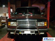VAZ 2107 1982-2012 Bull Bar WT003 (42mm, Stainless Steel) photo 2