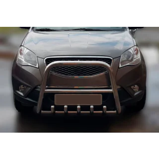 Bull Bar F1-40 (Stainless Steel) SsangYong Korando 2010-2019 photo 1