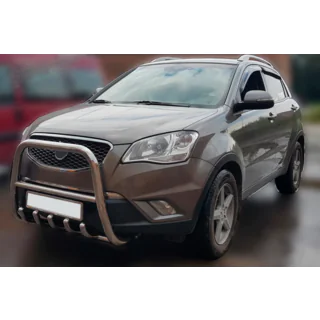 Bull Bar F1-40 (Stainless Steel) SsangYong Korando 2010-2019 photo 2