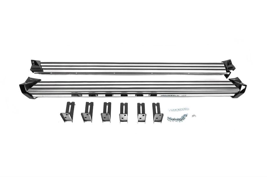Mercedes G class W463 1990-2018 OEM Side Steps (2 pcs, Aluminum) Photo 2
