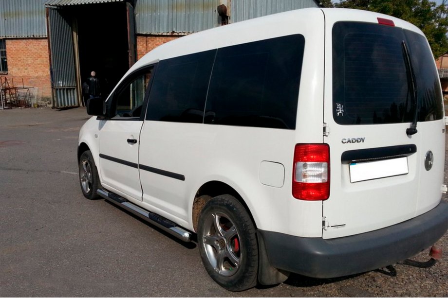 Volkswagen Caddy 2015-2020 Side Bars BB002 (2 pcs, stainless steel) Photo 2