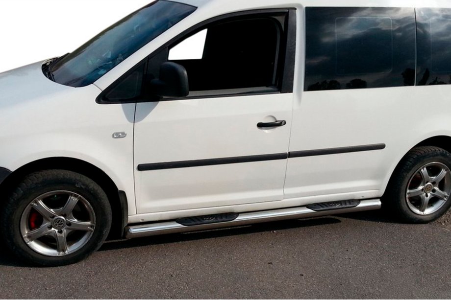 Volkswagen Caddy 2015-2020 Side Bars BB002 (2 pcs, stainless steel) Photo 3