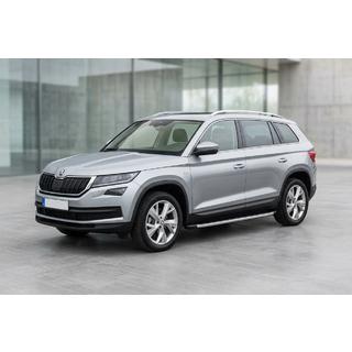 Side Steps Fullmond (2 pcs, Aluminum) Skoda Kodiaq 2016-2023 photo 1