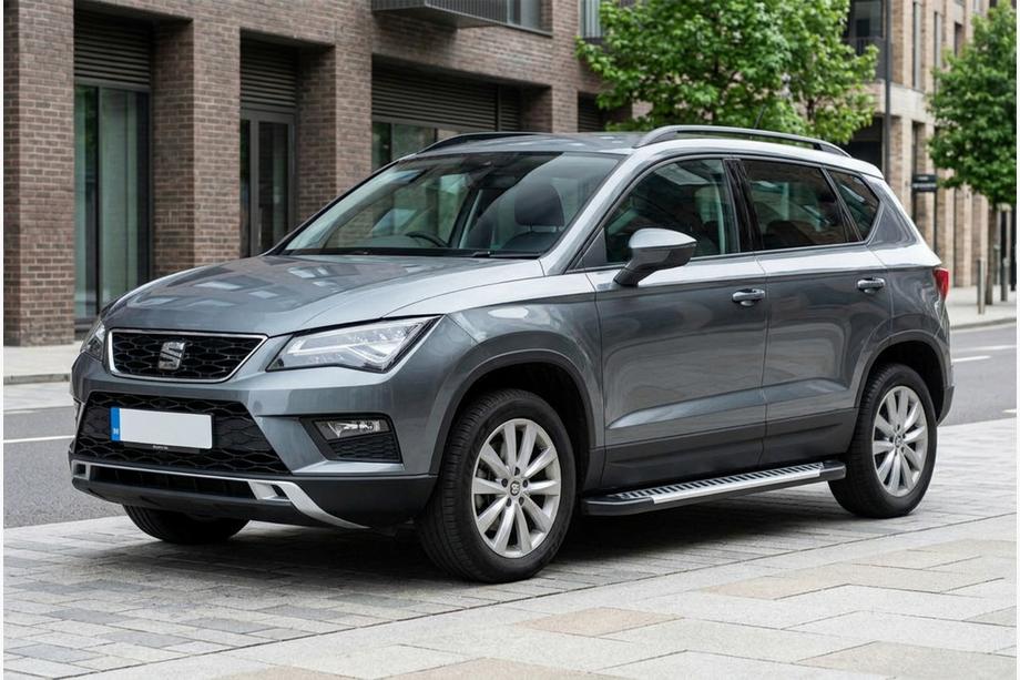 Seat Ateca 2016- Side Steps Line (2 pcs, Aluminum) Image