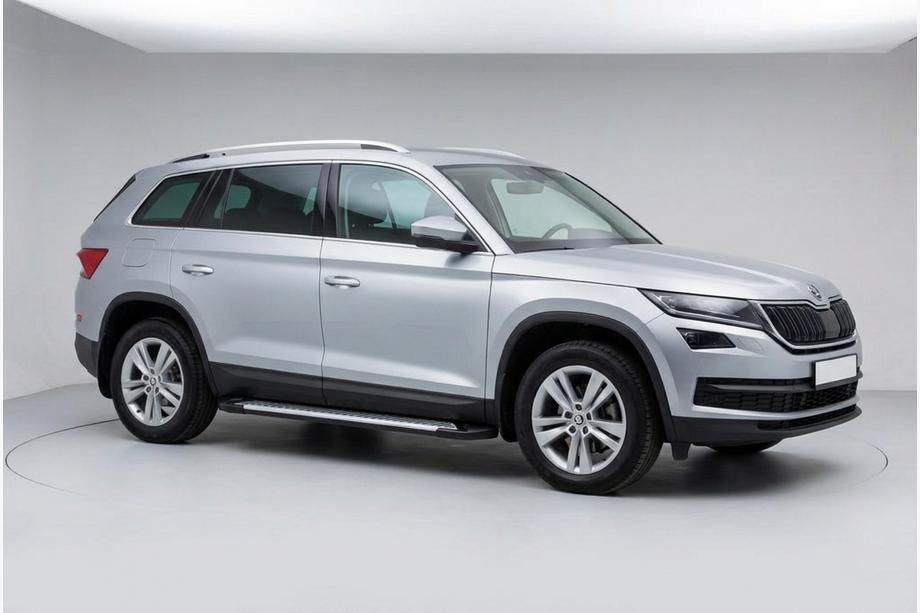 Skoda Kodiaq 2016-2023 Side Steps Line (2 pcs, Aluminum) Photo 1
