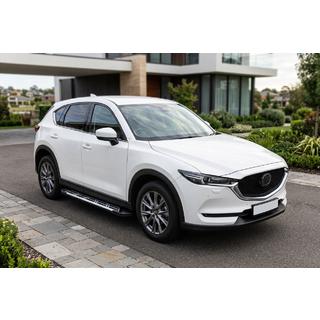 Side Steps Sunrise (2 pcs, Aluminum) Mazda CX-5 2017–2025 photo 1