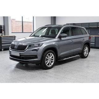 Side Steps Sunrise (2 pcs, Aluminum) Skoda Kodiaq 2016-2023 photo 1