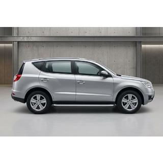 Side Steps Tayga Grey (2 pcs, Aluminum) Geely Emgrand X7 2011- photo 1