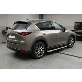 Side Steps Tayga Grey (2 pcs, Aluminum) Mazda CX-5 2017–2025 photo 1