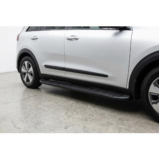 Side Steps Tayga Black (2 pcs, Aluminum) Kia Niro 2016–2021 photo 1