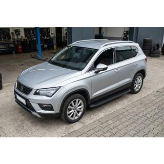 Side Steps Tayga Black (2 pcs, Aluminum) Seat Ateca 2016- photo 1