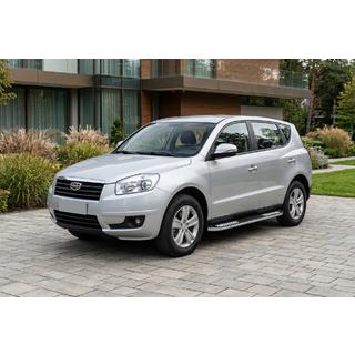 Side Steps Tayga V2 (2 pcs, Aluminum) Geely Emgrand X7 2011- photo 1