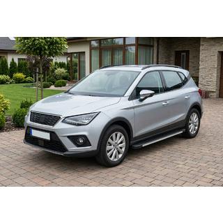 Side Steps Maya V1 (2 pcs, Aluminum) Seat Arona 2017- photo 1