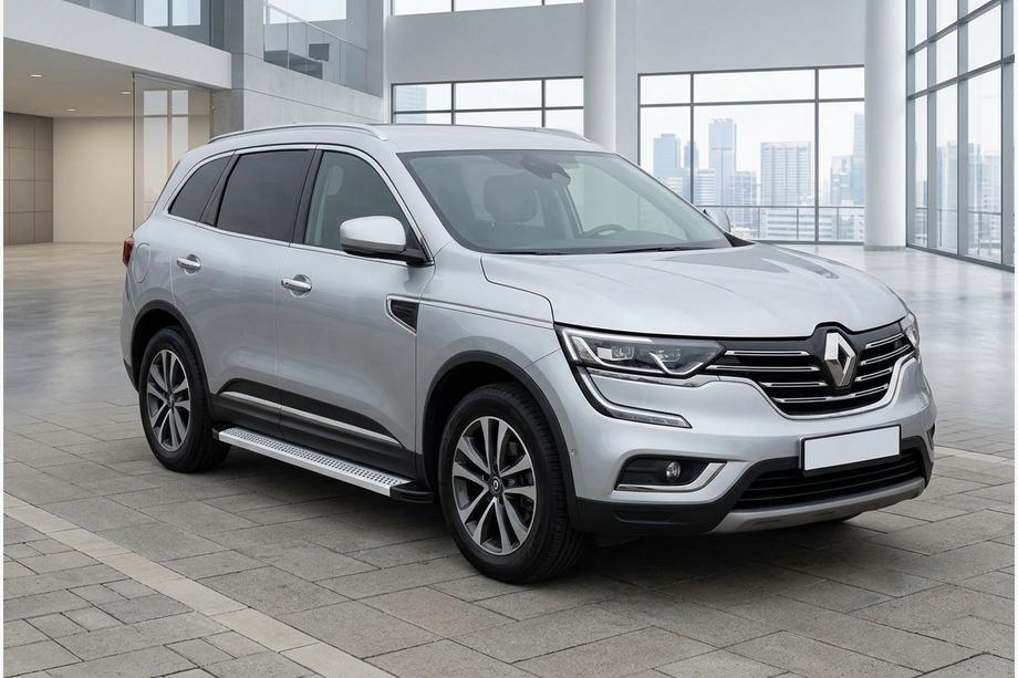 Renault Koleos 2016-2024 Side Steps Maya V2 (2 pcs, Aluminum) Image