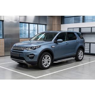Side Steps Maydos V2 (2 pcs, Aluminum & Stainless Steel) Land Rover Discovery Sport 2014- photo 1