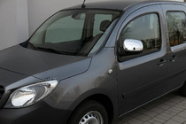 Mercedes Citan 2013-2021 Mirror Covers (2 pcs, Stainless Steel) photo 1