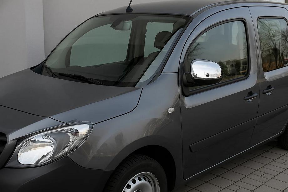 Mercedes Citan 2013-2021 Mirror Covers (2 pcs, Stainless Steel) Image