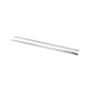 Chrome moldings for sliding doors (2 pcs, stainless steel) photo 3