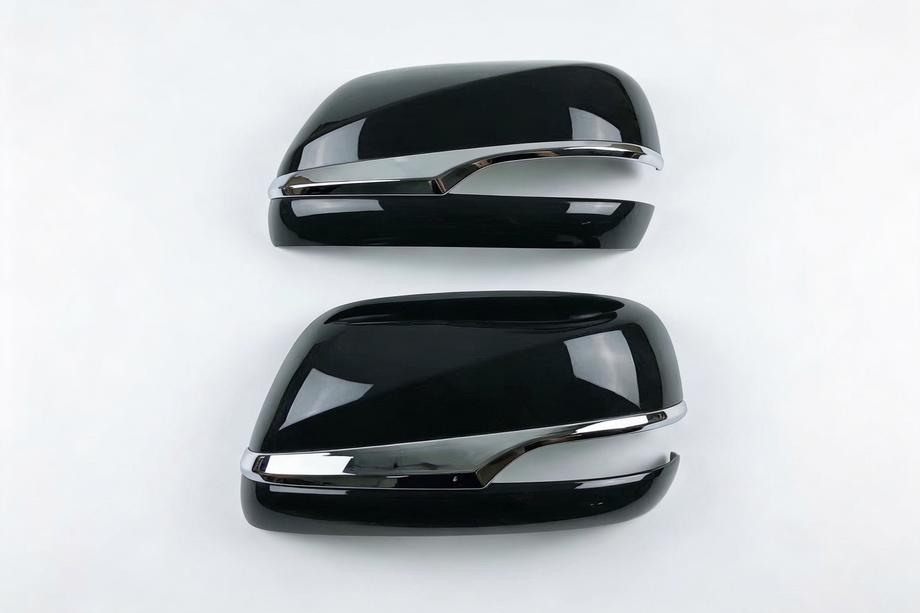 Toyota Land Cruiser 200 2007-2021 Mirror Covers (without indicator, Style 2016) Left, White Photo 2
