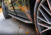 Porsche Cayenne 2018- Side steps running boards (2 pcs, aluminum) photo 2