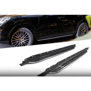 Side steps running boards (2 pcs, aluminum) Porsche Cayenne 2018- photo 4