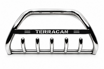 Hyundai Terracan 2001-2007 Bull Bar WT004 Stainless Steel photo 1