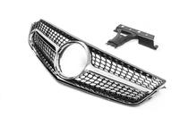 Mercedes E-class coupe C207 2010-2017 Front Grille (2009-2013, Diamond Silver) photo 5