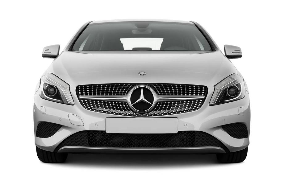 Mercedes A-class W176 2012-2018 Front Grille Diamond Silver (2012-2015) Photo 1