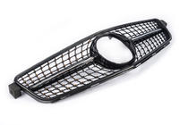 Mercedes C-class W204 2007-2015 Front Grille Diamond Black photo 4