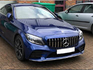 Mercedes C-class W205 2014-2021 Front Grille Panamericana GT (for Avantgarde/AMG-Line/C43 AMG) photo 1