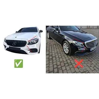 Front Grille GT Panamericana (for Avantgarde/AMG-Line/E43 AMG/E53 AMG 2016-2019) photo 4