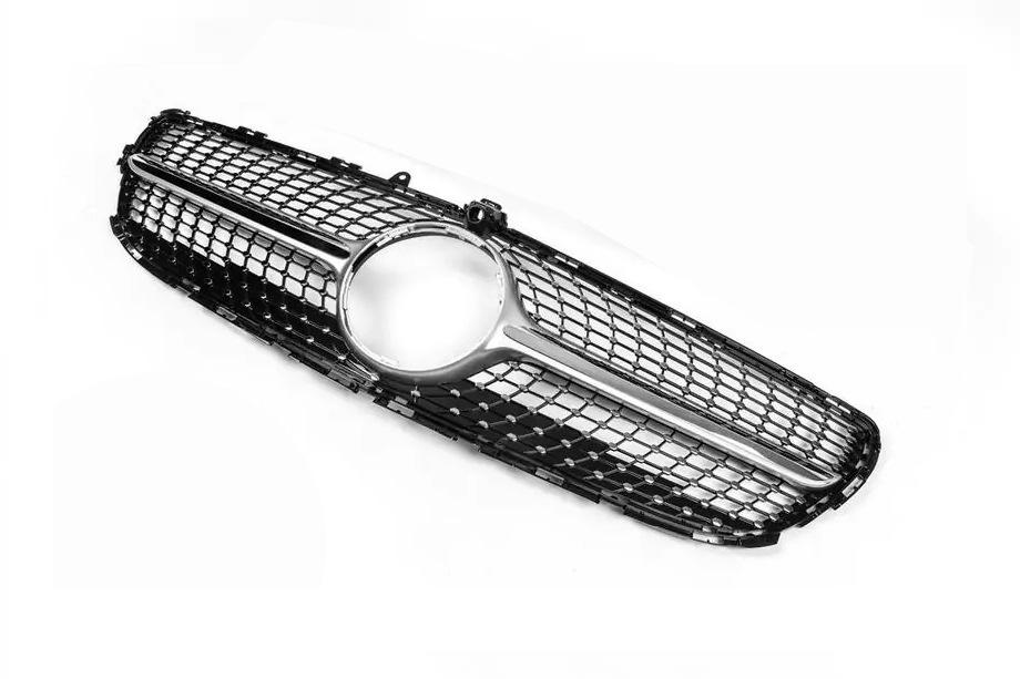 Mercedes CLS C218 2011-2018 Front grille with frame 2014-2018 (Diamond Silver) Photo 5