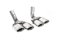 Mercedes G сlass W463 1990-2018 AMG G65/G63 V4 Exhaust Tips (2 pcs) photo 3