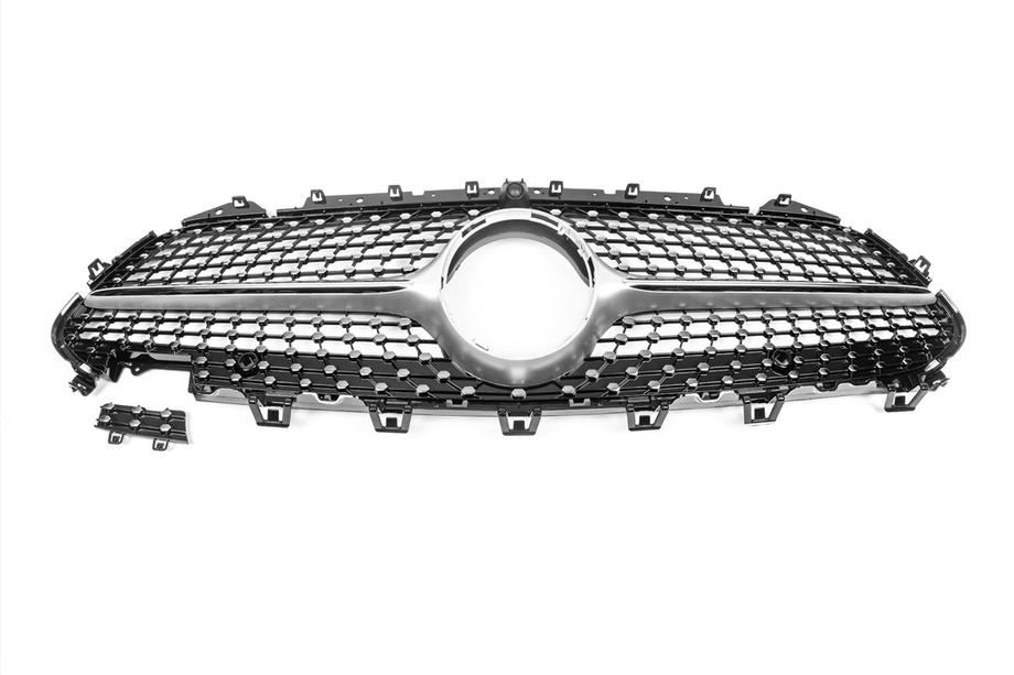 Mercedes CLS C257 2018- Front Grille (Diamond Silver) Photo 2