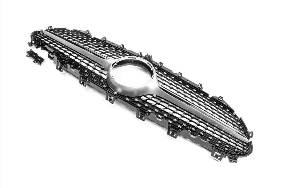 Mercedes CLS C257 2018- Front Grille (Diamond Silver) Photo 4