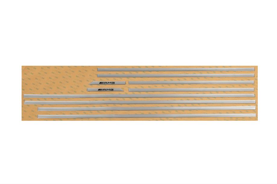 Mercedes G class W463 1990-2018 Grey door moldings (inserts) Image