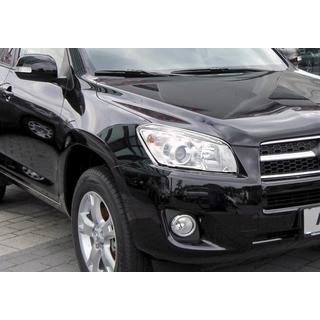 Headlight Covers 2009-2010 (2 pcs, plastic) Toyota Rav 4 2006-2013 photo 1