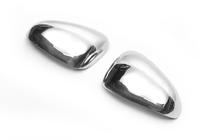 Seat Leon 2005-2012 Chrome mirror covers (2005-2010, 2 pcs, stainless steel) OmsaLine - ABS Plastic photo 4