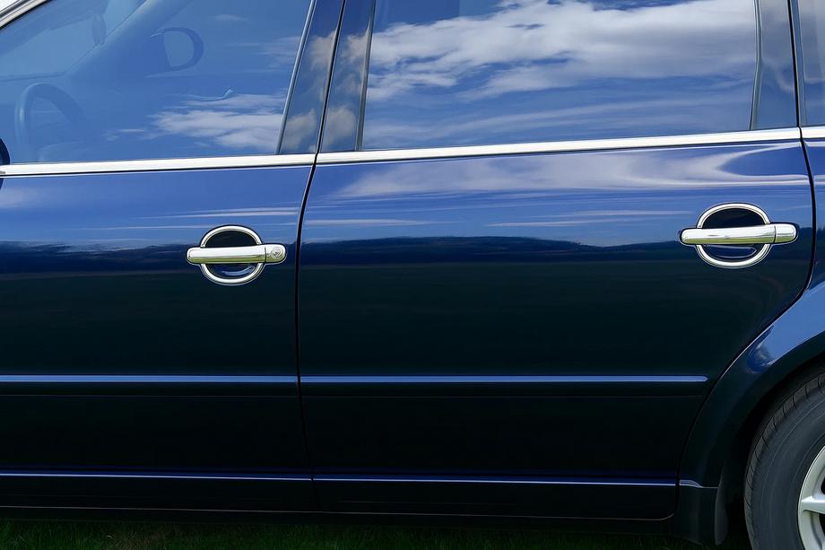 Volkswagen Golf 5 2003-2009 Door handle bowls (4 pcs, stainless steel) Image