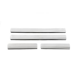 Door Sill Protectors OmsaLine Stainless Steel Toyota Corolla 2013-2019 photo 1