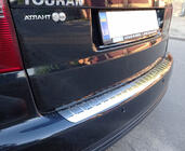 Volkswagen Touran 2003-2010 Rear Bumper Protector Carmos Stainless Steel photo 5