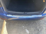 Volkswagen Touran 2003-2010 Rear Bumper Protector Carmos Stainless Steel photo 3