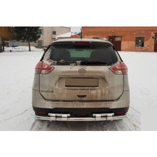 Rear protection bar NSXT.13.6.B1-08 (stainless steel) photo 1