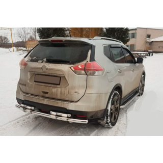 Rear protection bar NSXT.13.6.B1-08 (stainless steel) photo 2