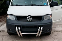 Volkswagen T5 Transporter 2003-2010 Bull Bar ST006-03 Grille (Stainless Steel) photo 2
