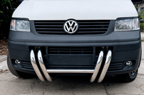 Volkswagen T5 Transporter 2003-2010 Bull Bar ST006-03 Grille (Stainless Steel) photo 3
