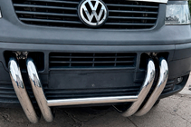 Volkswagen T5 Transporter 2003-2010 Bull Bar ST006-03 Grille (Stainless Steel) photo 4
